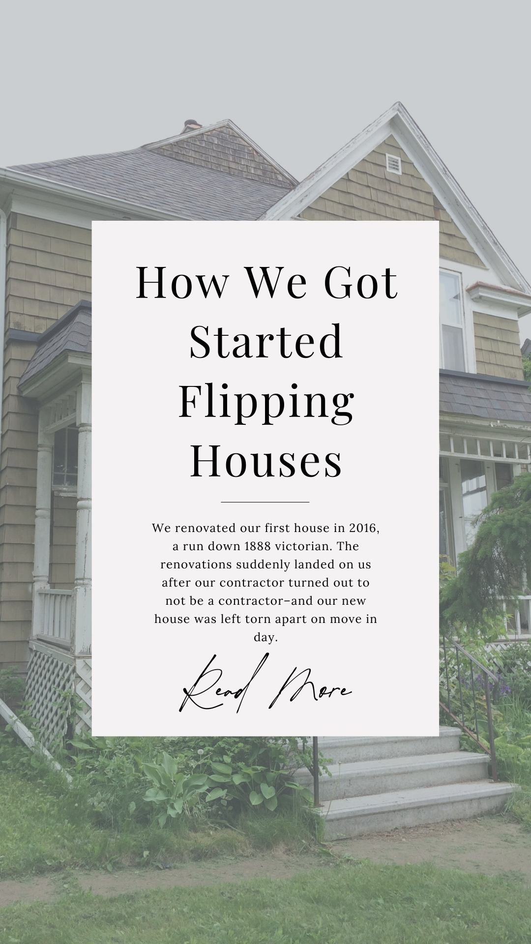 How We Got Started Flipping Houses